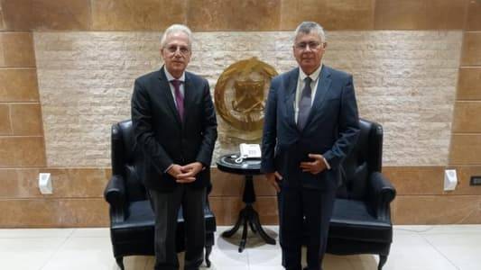 خطّار يبحث مع السفير البرازيلي في سبل التعاون