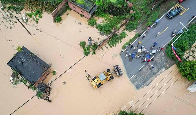 11 قتيلاً وأكثر من 30 مفقوداً جراء أمطار غزيرة في الصين