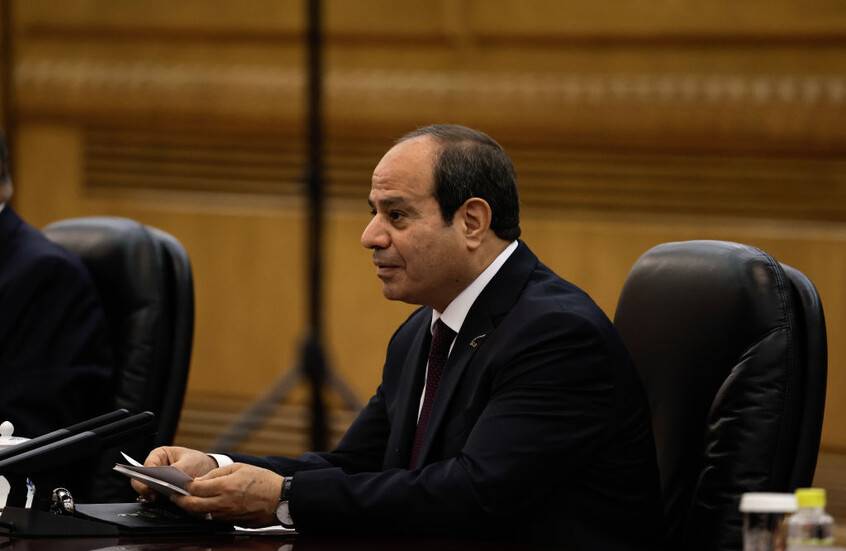 السيسي: مصر حافظت على أرضها واستقلالها مع التمسك بحقوق أشقائها وخاصة الفلسطينيين