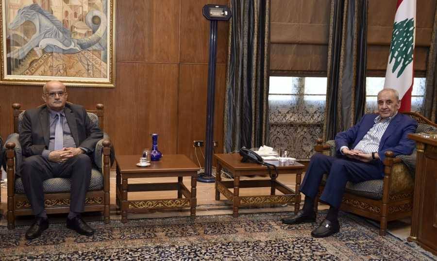 بري يستقبل رئيس هيئة الشراء العام