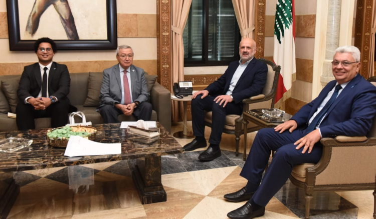 مولوي يستقبل أمين عام منظمة المدن المتحدة.. هذا ما تم بحثه