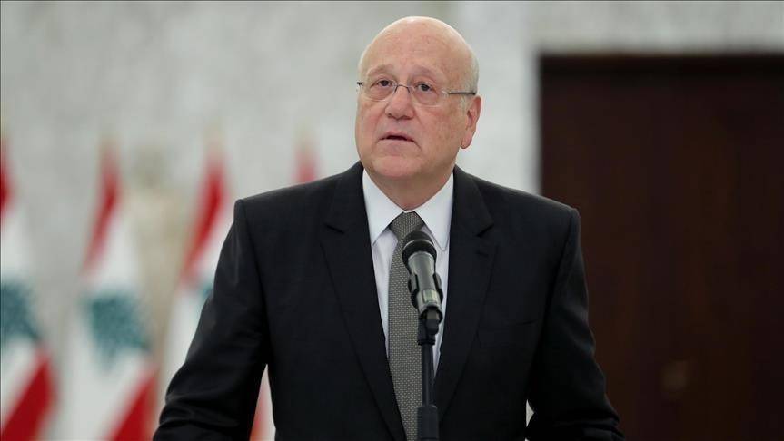 ميقاتي: لبنان يدين كل أشكال العنف ولا سيما التعرض للمدنيين