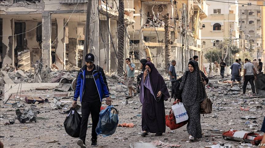 تقرير أممي: 9% من سكان غزة هُجّروا خلال أسبوع
