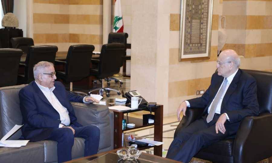 ميقاتي يبحث مع بوحبيب التمديد لـ