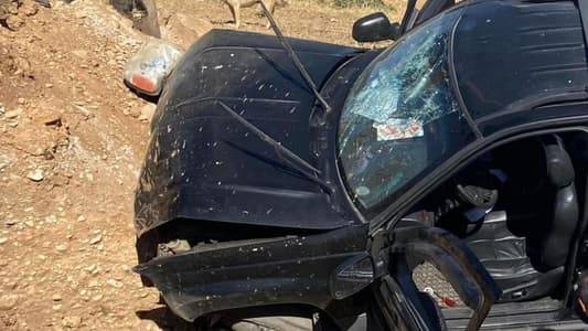5 جرحى جراء حادث سير