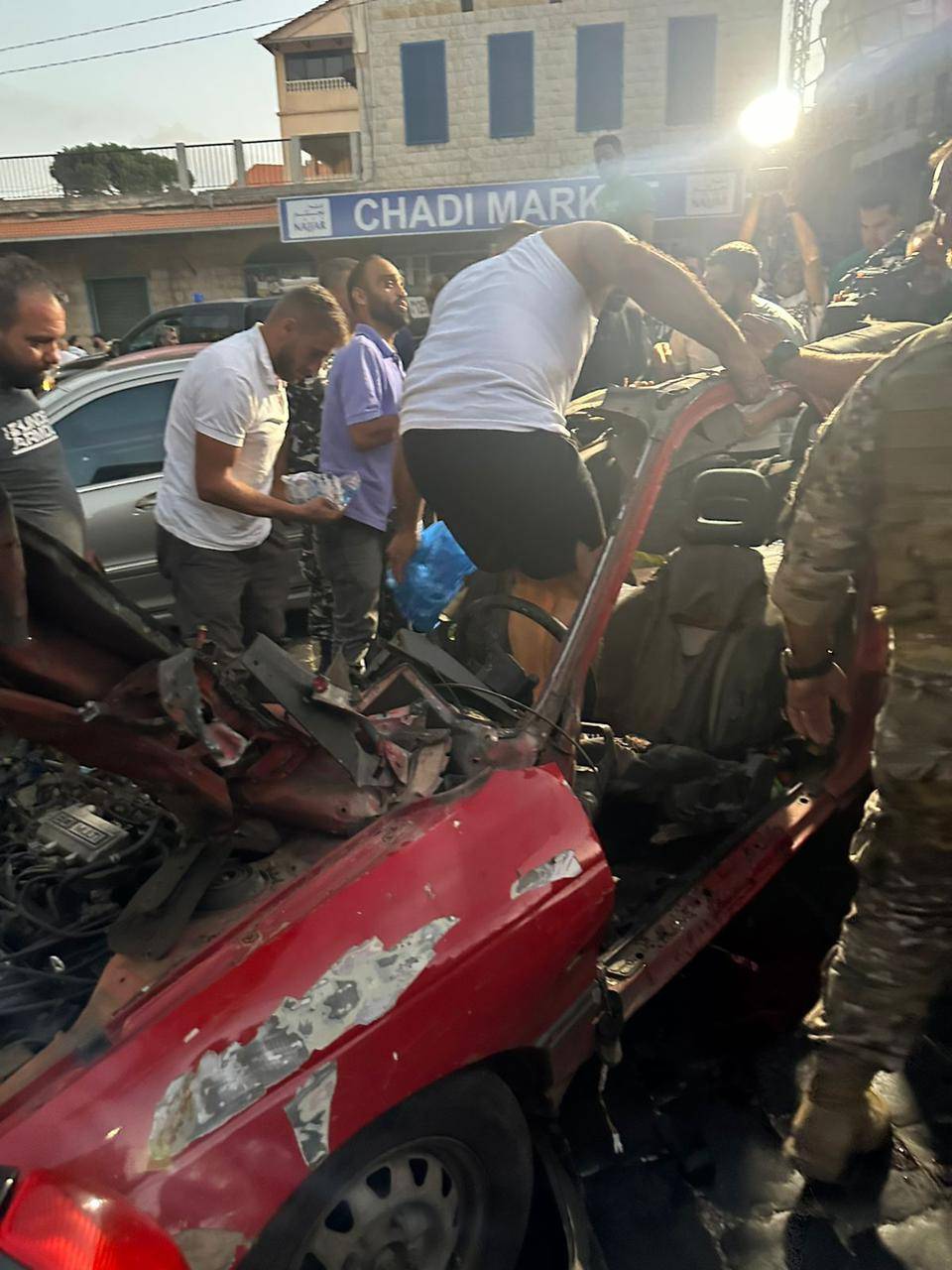 استهداف سيارة بمسيرة في مرجعيون