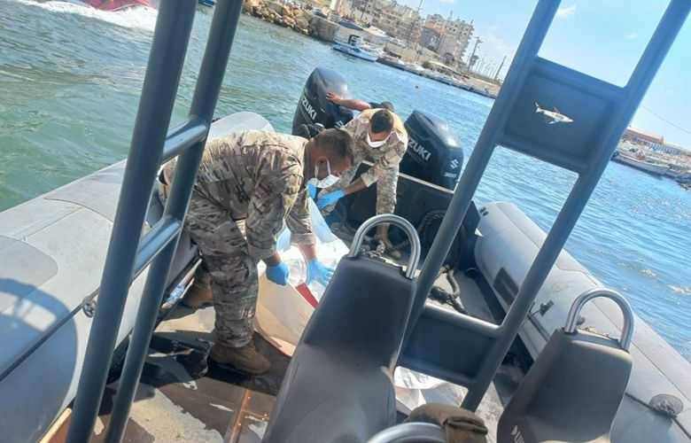الجيش ينتشل جثة قبالة شاطئ طرابلس