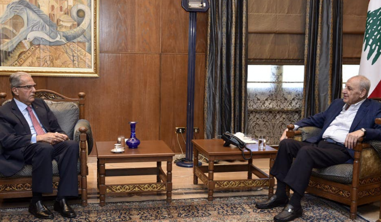 بري يعرض مع زوار عين التينة المستجدات السياسية