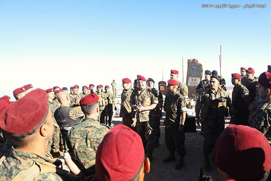 قائد الجيش: المساس بالسلم الأهلي ممنوع