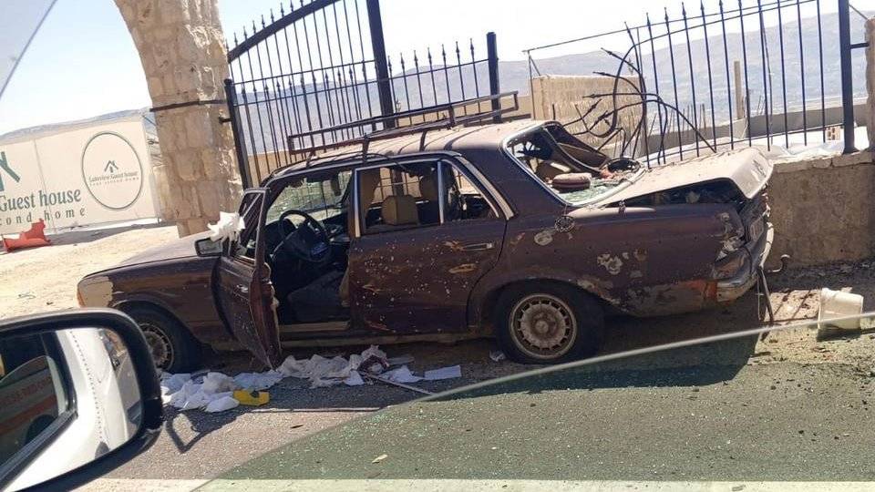 بالفيديو: جريحان في غارة أخطأت هدفها في صغبين - البقاع الغربي!