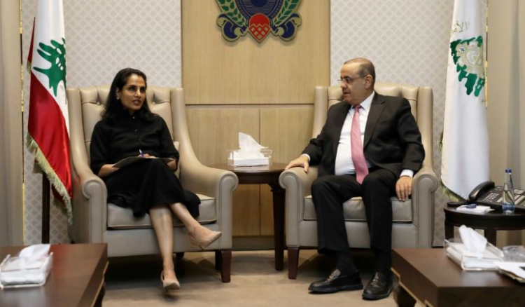 ملف النازحين السوريين بين البيسري ووفد مفوضية اللاجئين