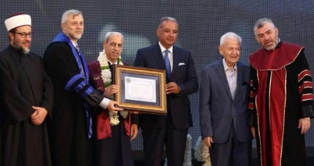 دكتوراه فخرية من جامعة طرابلس للواء خير