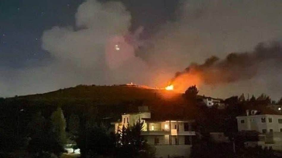 غارة إسرائيلية على بلدة حانين جنوبي لبنان