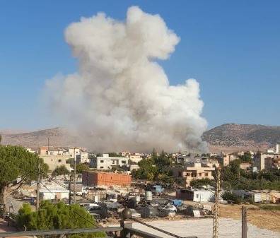 غارات عنيفة على البقاع … والجهود الإغاثية متواصلة