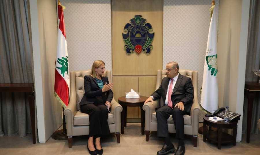 البيسري يلتقي سفيرة النرويج