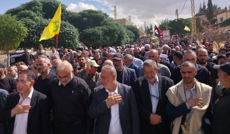 الحاج حسن: كل الجرائم والتوحش والإرهاب لن يجعلنا نتراجع على الإطلاق