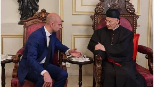 هذا ما بحثه وزير خارجية فرنسا مع الراعي