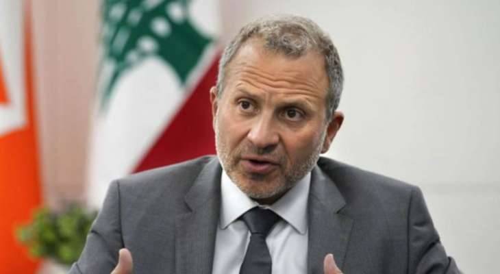 باسيل يدعو للتضامن: افتحوا قلوبكم وبيوتكم واحتضنوا اخوتكم