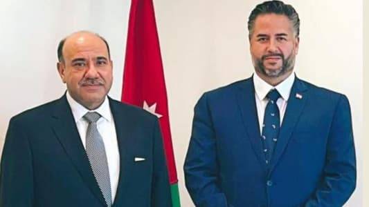 سلام يطلع سفير الأردن على أوضاع النازحين