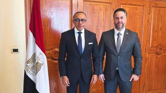 سلام يبحث مع سفير مصر في سبل مساعدة النازحين الجنوبيين