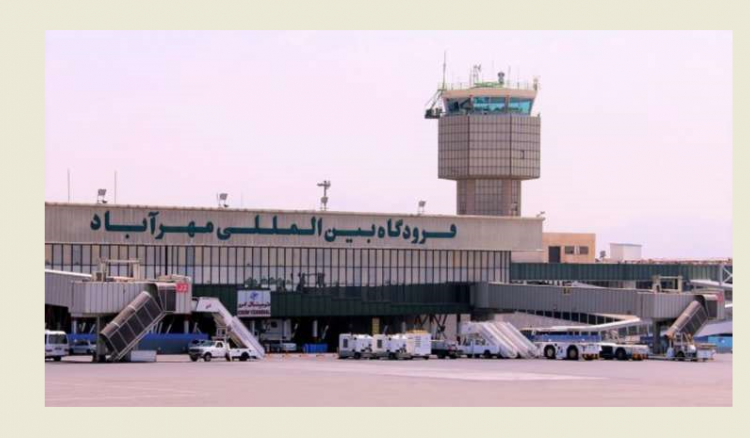 استئناف الرحلات الداخلية في مطار مهر آباد في طهران
