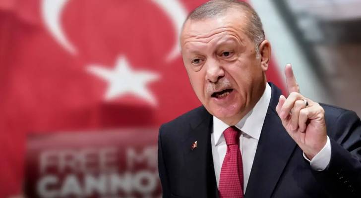 اردوغان حذر من 