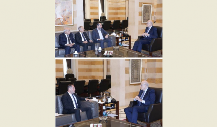موضوع النازحين محور لقاءات ميقاتي