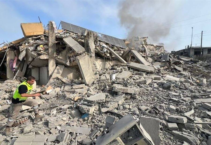 حصيلة محدثة لضحايا الغارة على مبنيي بلدية النبطية واتحاد بلدياتها