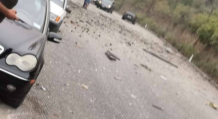 استهداف شقة على طريق ايطو - اهدن
