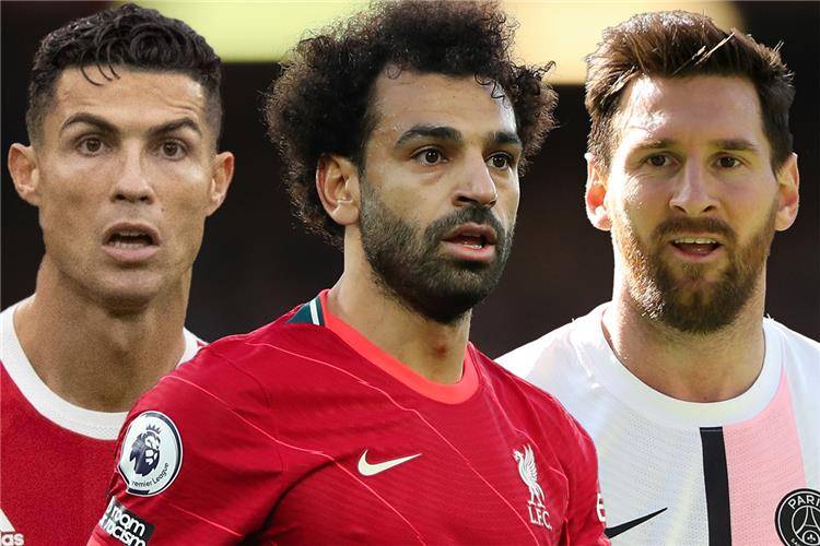مدرب ليفربول يستعين برونالدو وميسي لإبقاء صلاح