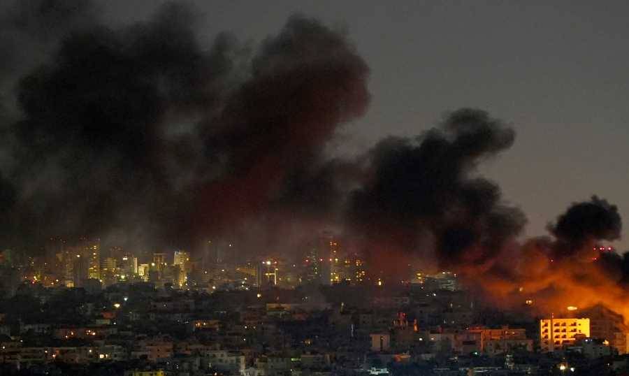 غارات عنيفة في الضاحية... واستشهاد 3 صحافيين في حاصبيا