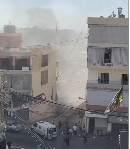 بالفيدو: غارتان من مسيرة على حارة صيدا