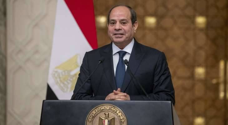 السيسي: ستُعقد محادثات خلال 10 أيام بشأن تنفيذ وقف فوري موقّت لإطلاق النار بغزة
