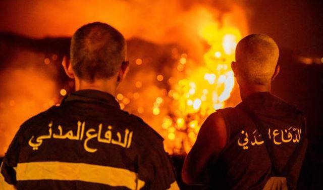 مهمات الدفاع المدني جراء العدوان الإسرائيل
