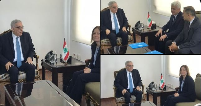 نشاطات اليونيسيف وبرامجها في لبنان محور لقاء بو حبيب وبيجبيدر