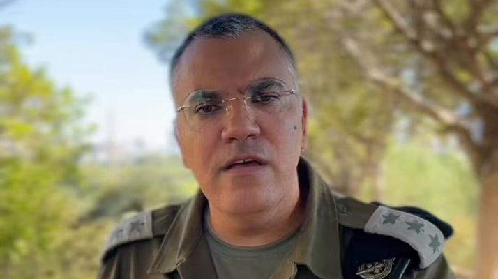 فيديو آخر لأدرعي من الجنوب: نواصل دك أوكار 