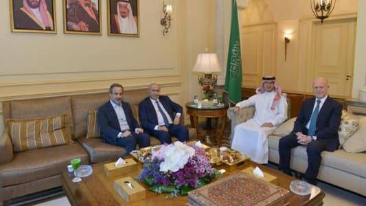 السفير السعودي يستقبل كتلة تجدد