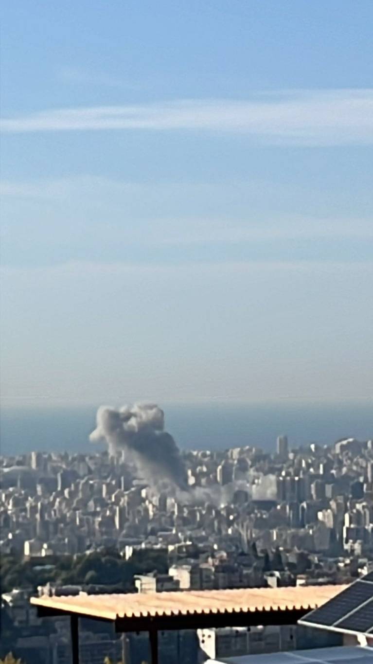 موجة جديدة من الغارات على الضاحية