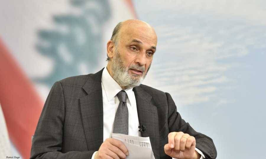 جعجع يلتقي لودريان ويتصل بوزير الخارجية المصري