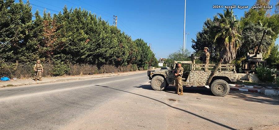 الجيش يواصل تعزيز انتشاره في الجنوب بعد بدء تطبيق اتفاق وقف إطلاق النار
