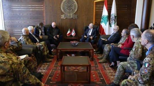 وزير الدفاع: نشدّد على التزام لبنان بالـ1701