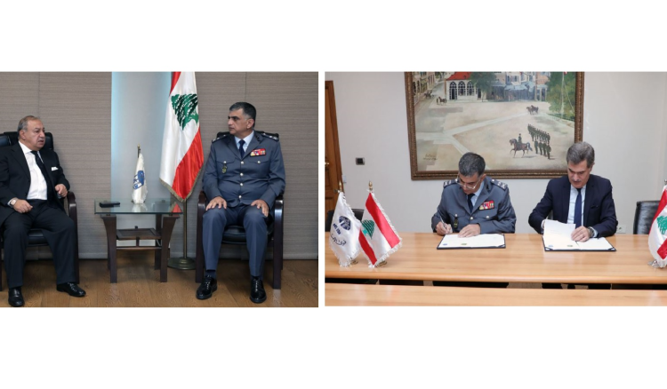 عثمان يستقبل نقيب الصحافة ويوقع مع وفد جامعة البلمند على بروتوكول تعاون