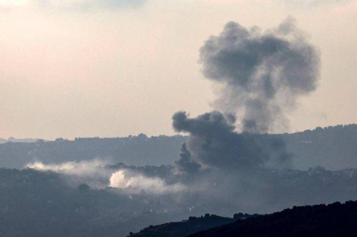 ضحايا في غارة اسرائيلية على بلدة بيت ليف
