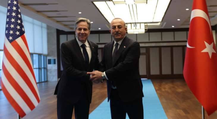 الرئاسة التركية: أردوغان يلتقي وزير الخارجية الأميركي في أنقرة