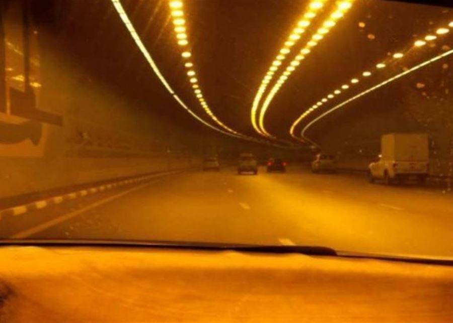 إعادة فتح المسرب الغربي لنفق المطار