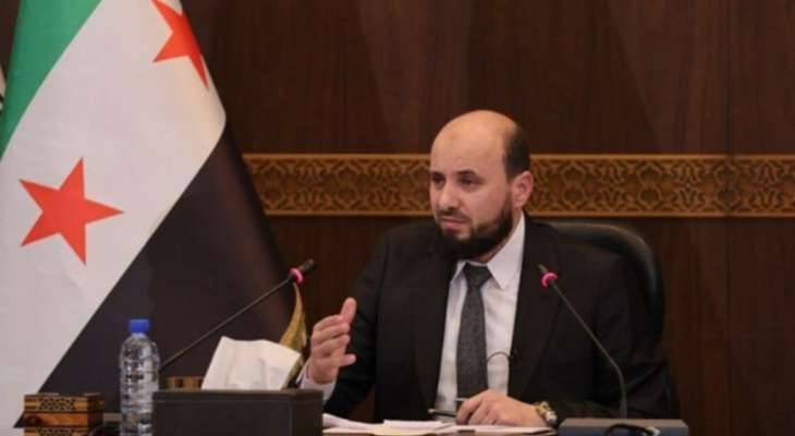 الحكومة المؤقتة بسوريا دعت مجلس الأمن لإجبار إسرائيل على وقف هجماتها وانسحابها