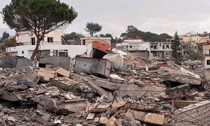تفجير عدد من المنازل في الحي الجنوبي لبلدة  الناقورة