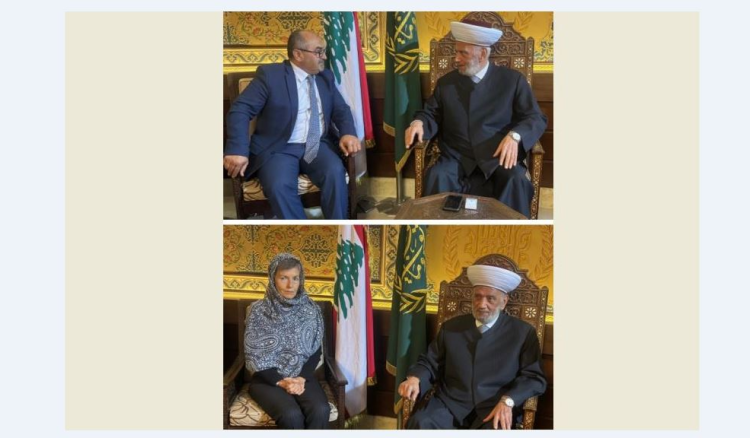 دريان التقى سفيرة أوستراليا .. والحشيمي نقل عنه ضرورة انهاء ملف الموقوفين الإسلاميين