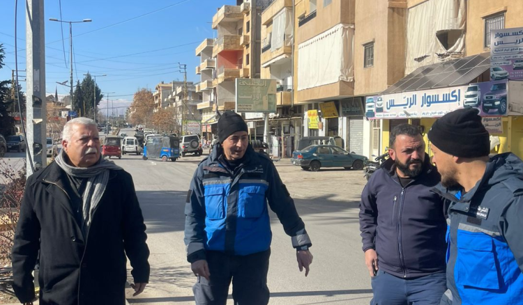 إطلاق حملة إزالة الإعلانات والصور من طرق بعلبك