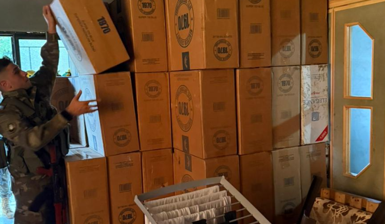 ضبط منتجات تبغية مهربة في عكار